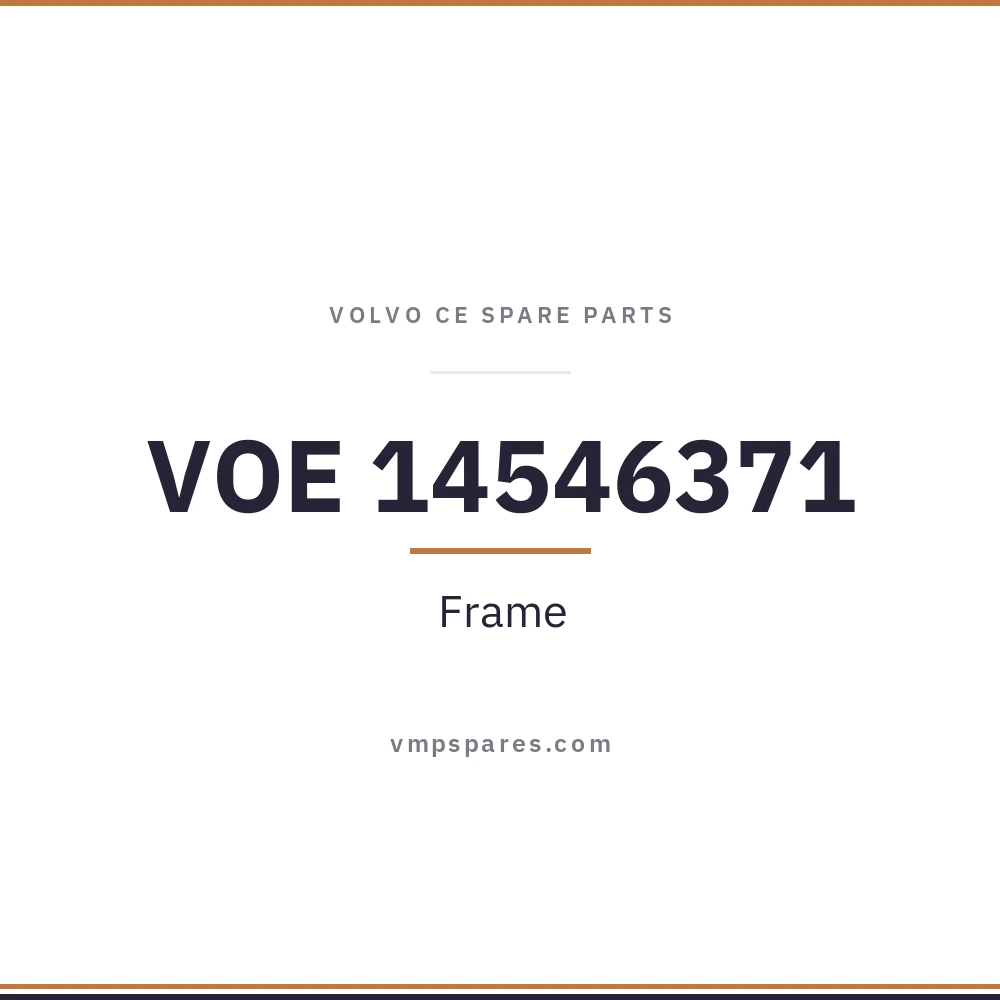 VOE 14546371 – Frame