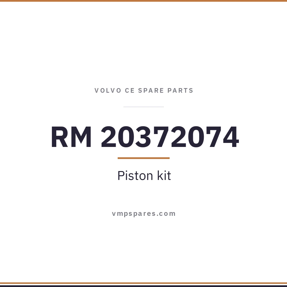 RM 20372074 – Piston kit