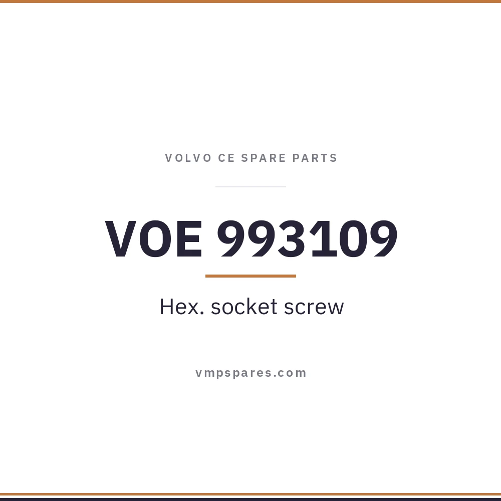 VOE 993109 – Hex. socket screw