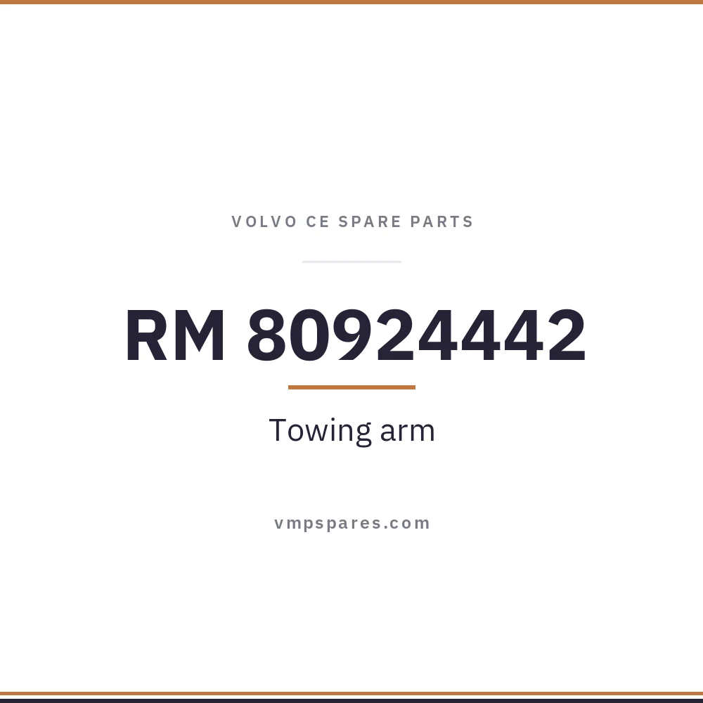 RM 80924442 – Towing arm