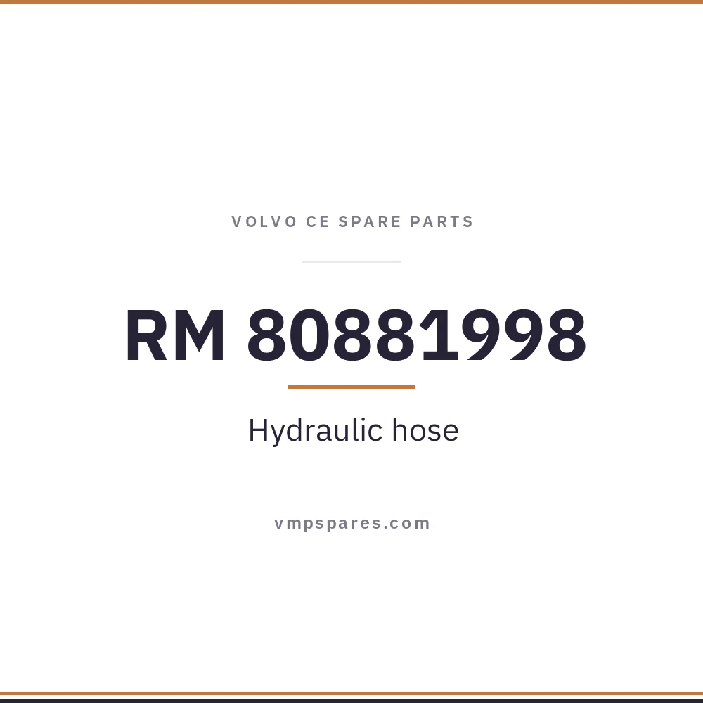 RM 80881998 – Hydraulic hose