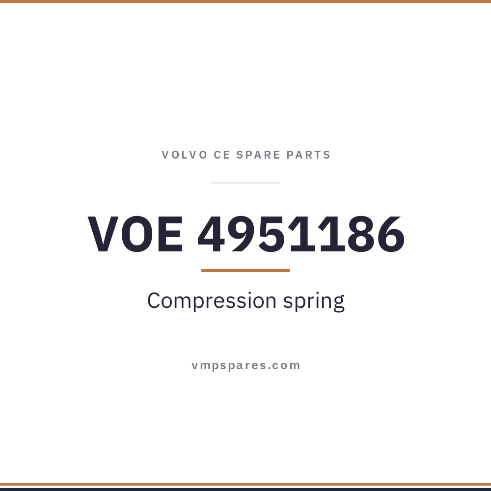 VOE 4951186 – Compression spring