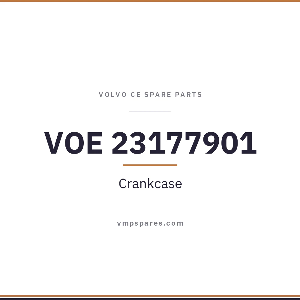 VOE 23177901 – Crankcase