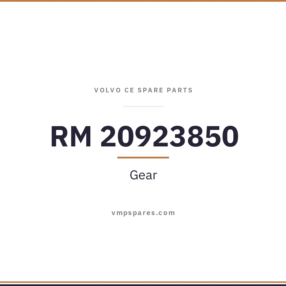 RM 20923850 – Gear