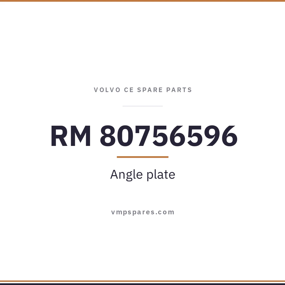 RM 80756596 – Angle plate