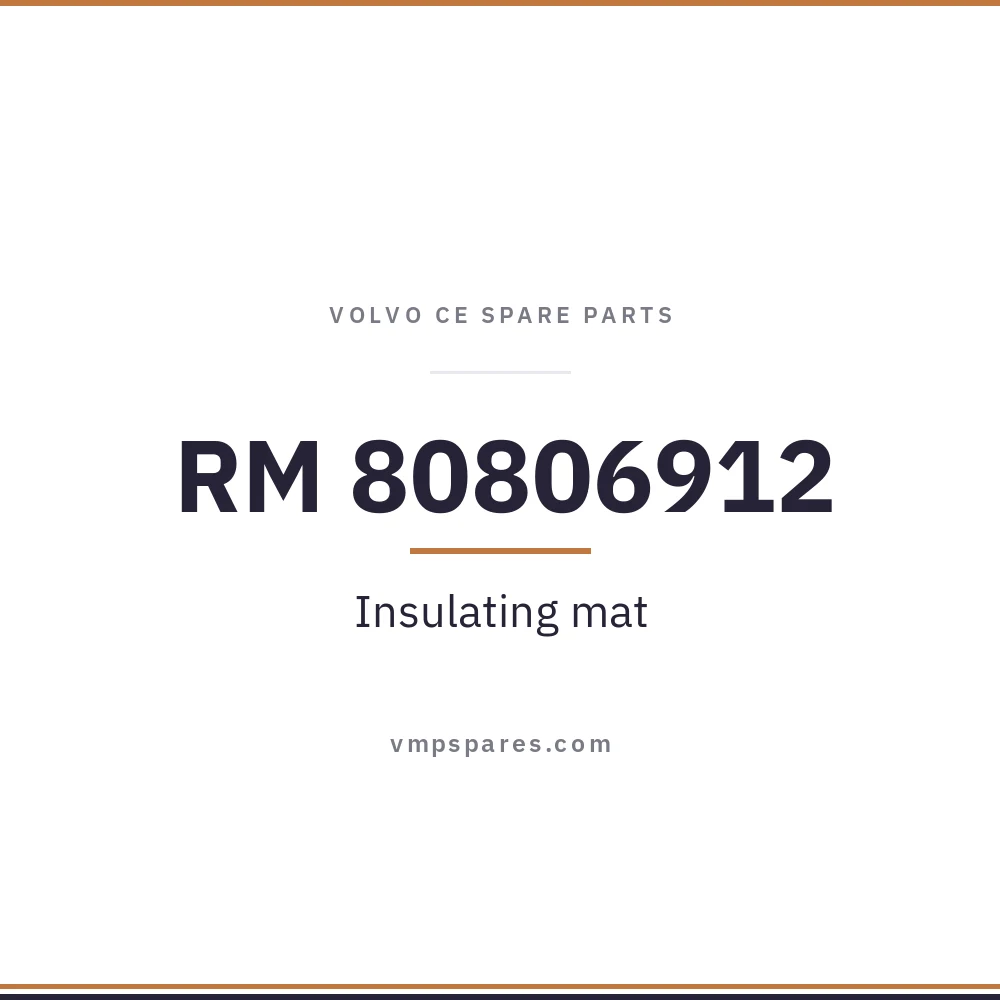 RM 80806912 – Insulating mat