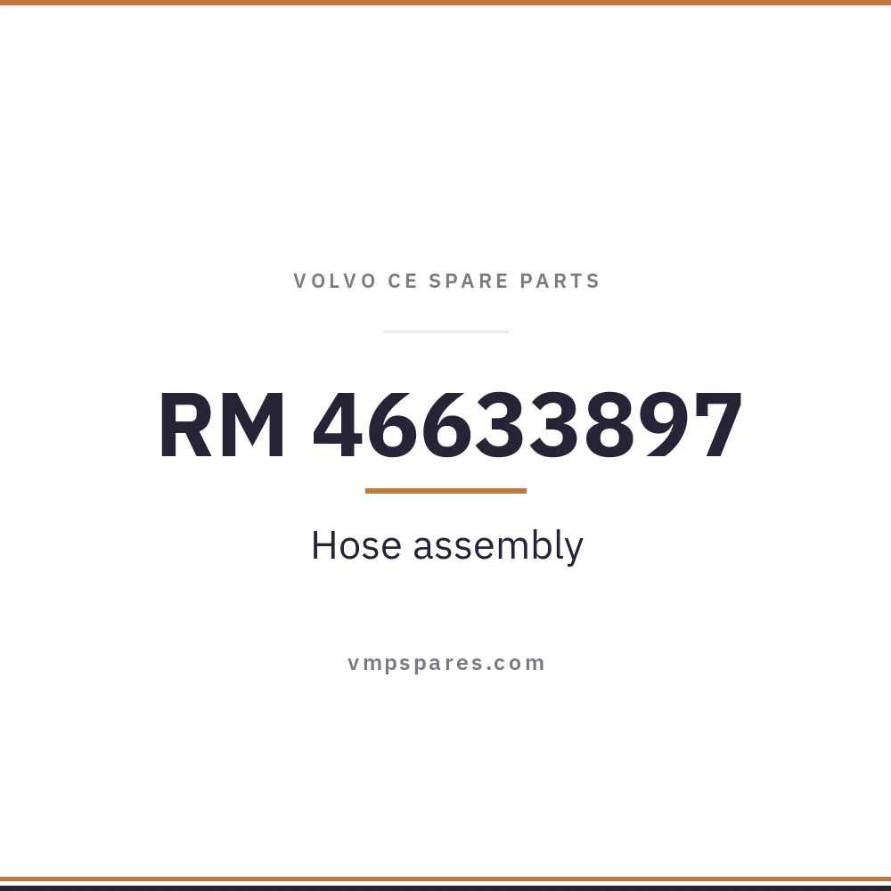 RM 46633897 – Hose assembly