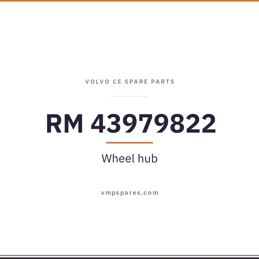 RM 43979822 – Wheel hub