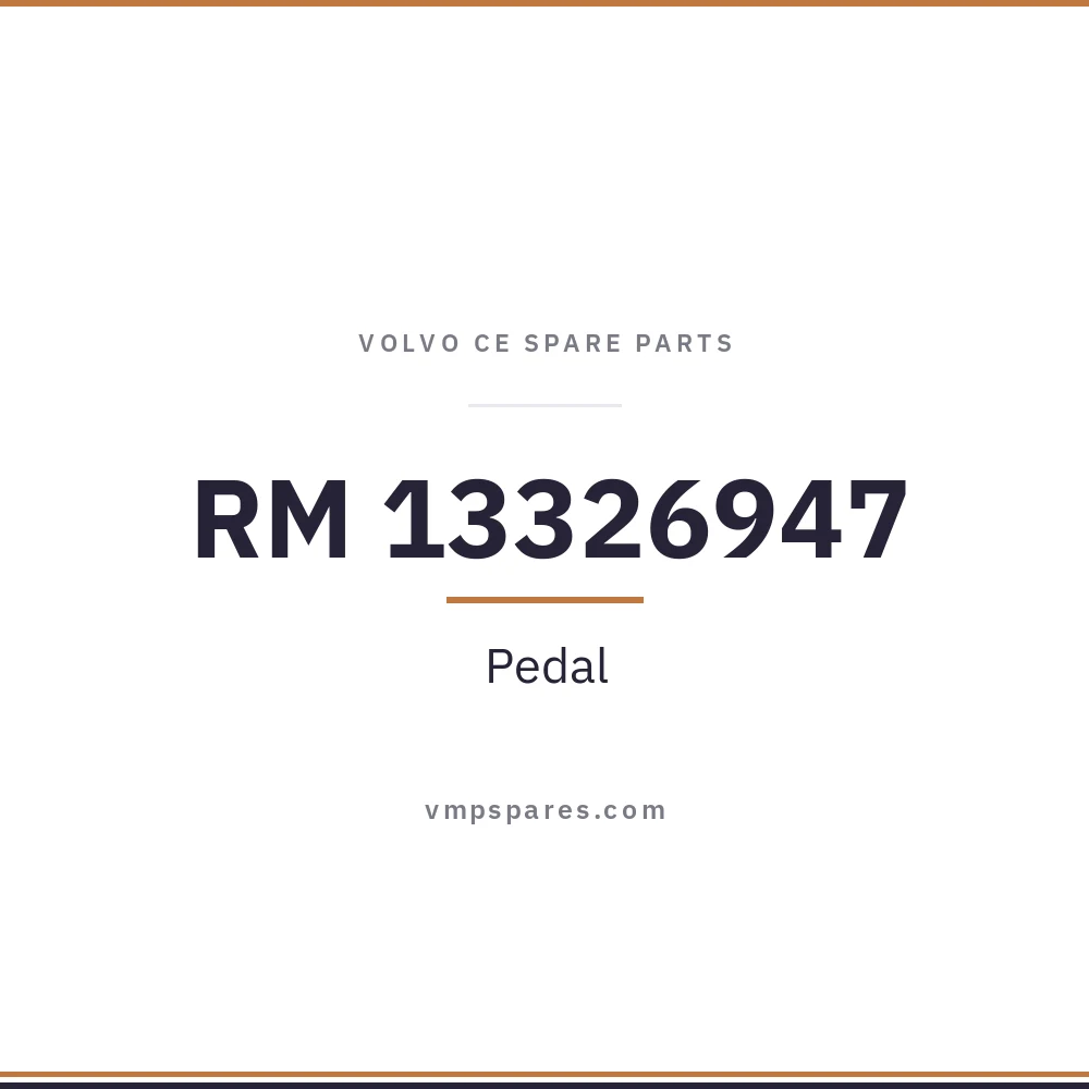 RM 13326947 – Pedal