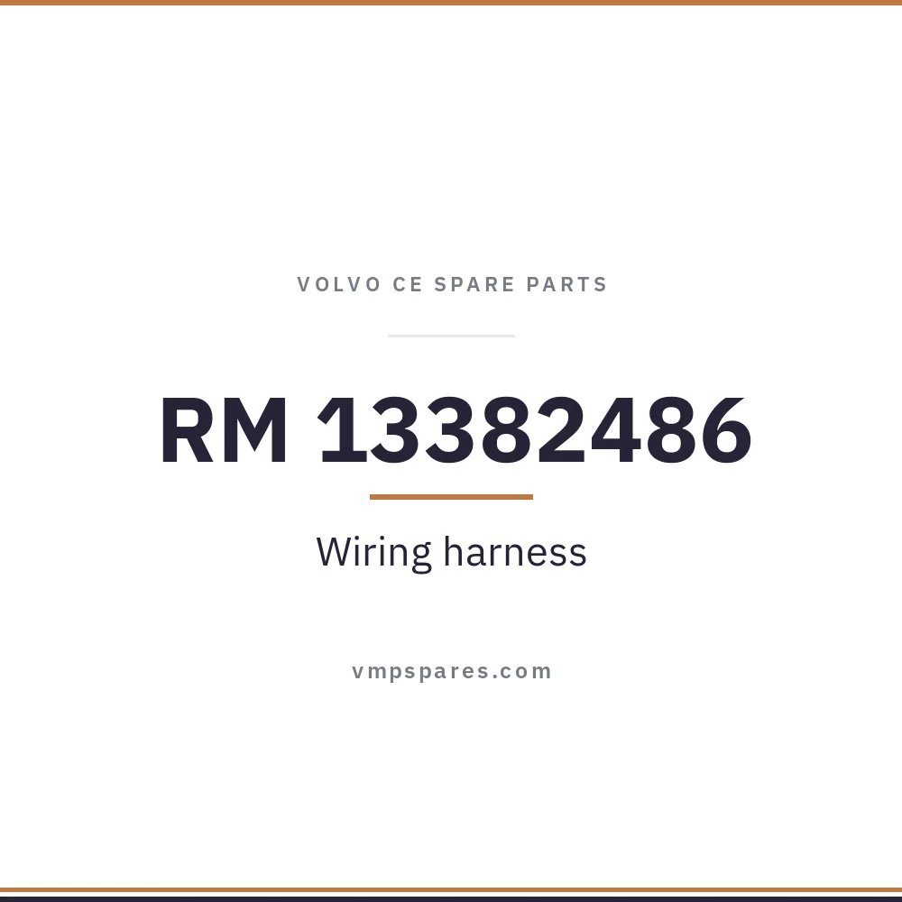 RM 13382486 – Wiring harness