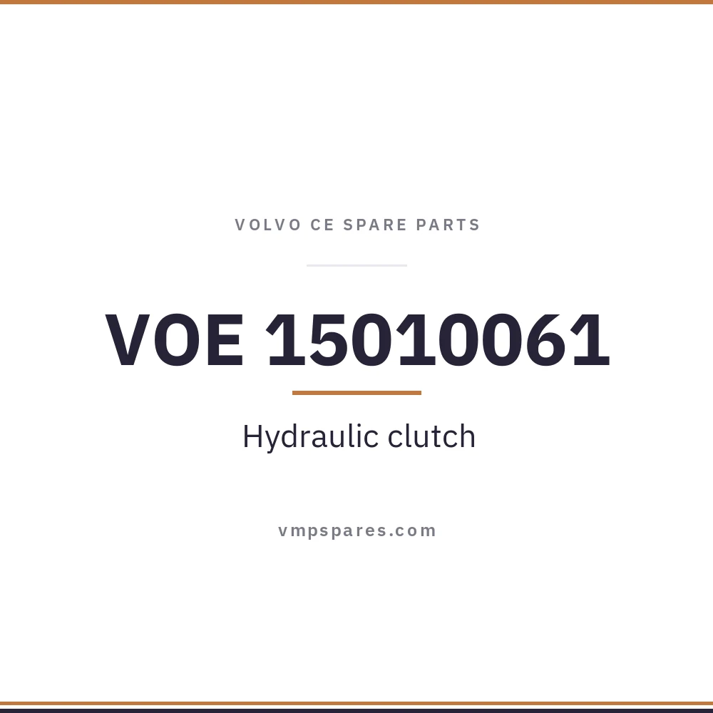 VOE 15010061 – Hydraulic clutch