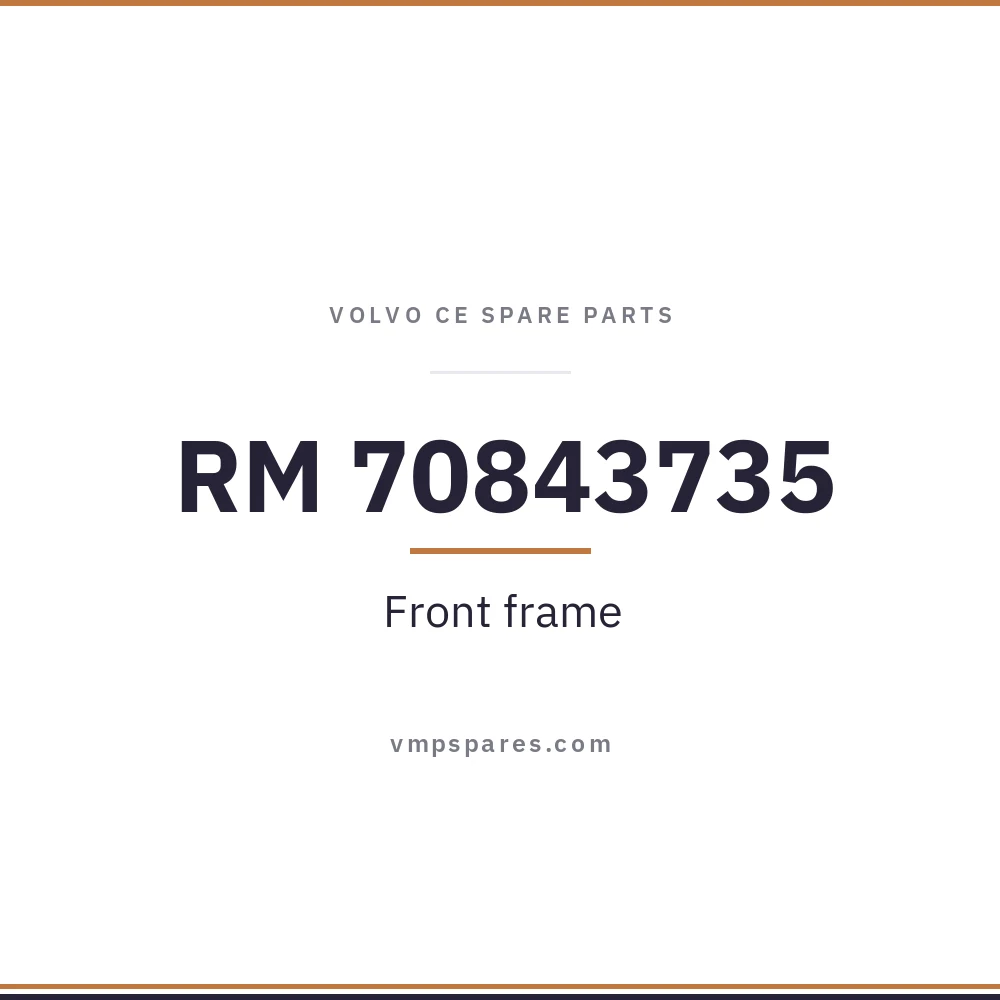 RM 70843735 – Front frame
