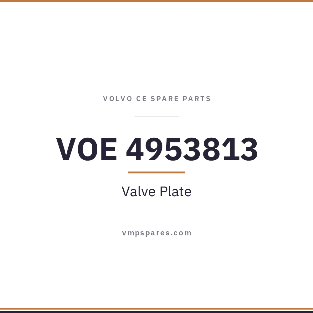 VOE 4953813 – Valve Plate