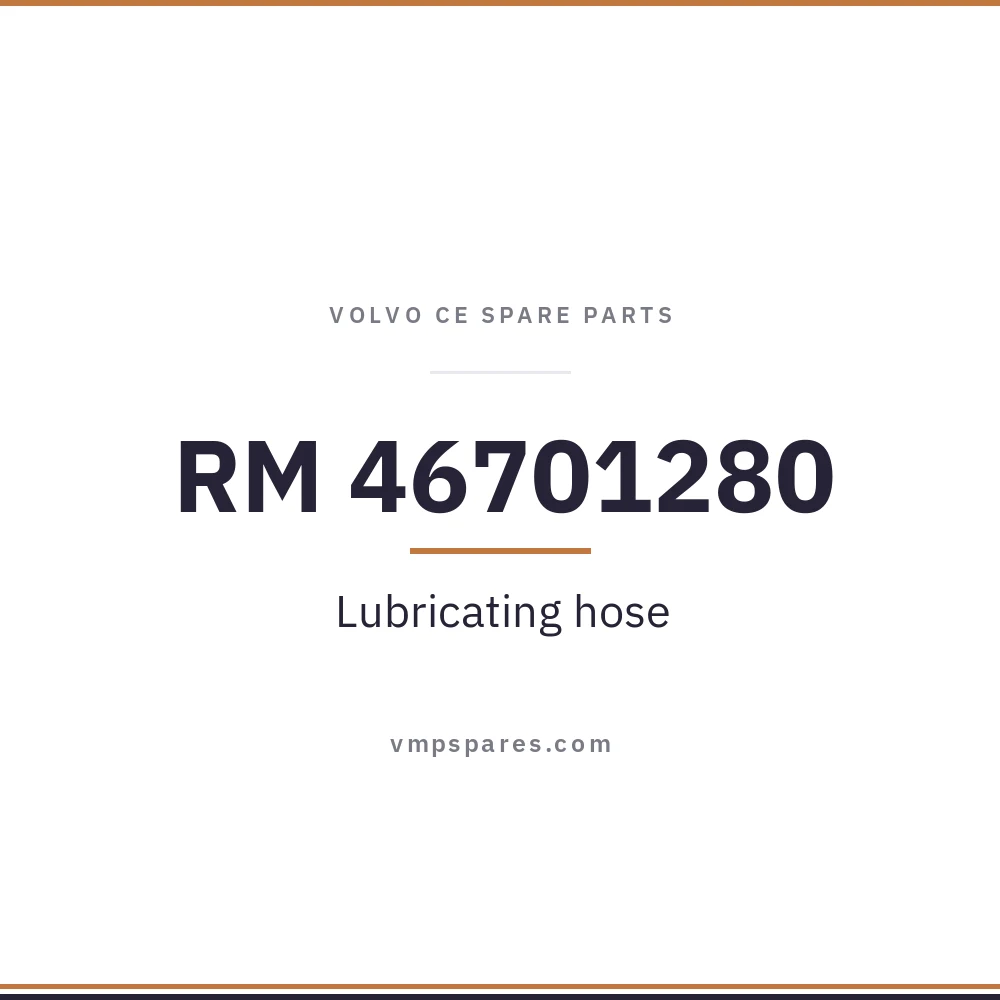 RM 46701280 – Lubricating hose