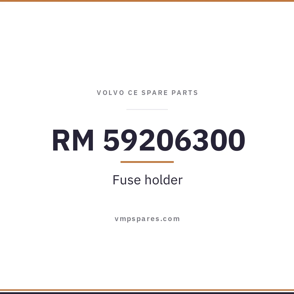 RM 59206300 – Fuse holder