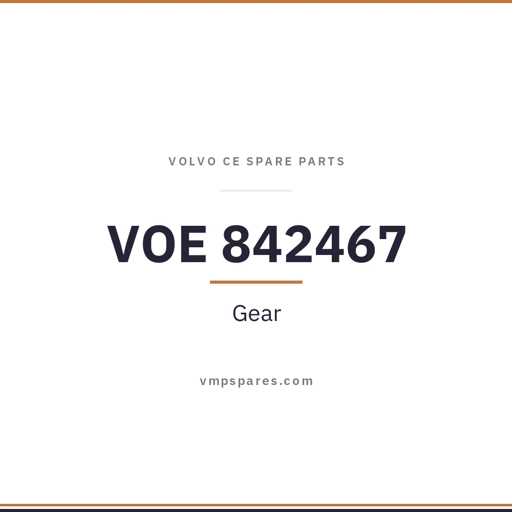 VOE 842467 – Gear