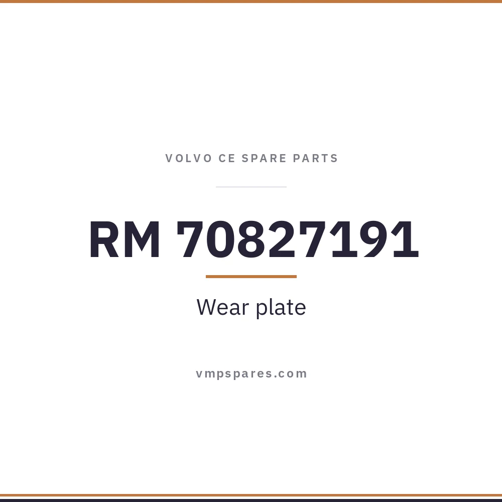 RM 70827191 – Wear plate