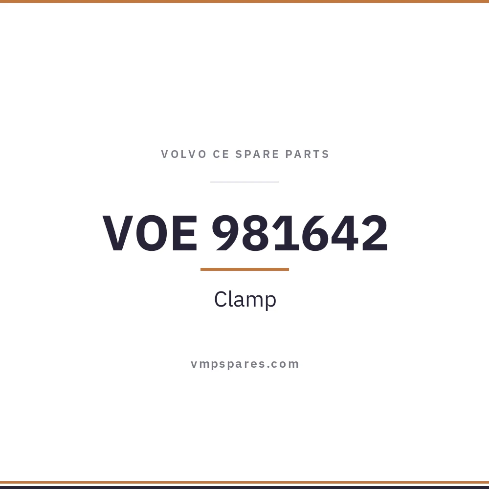 VOE 981642 – Clamp