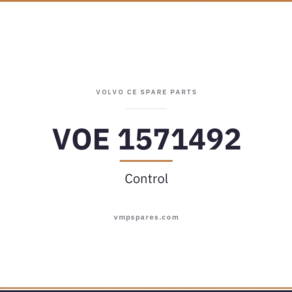 VOE 1571492 – Control