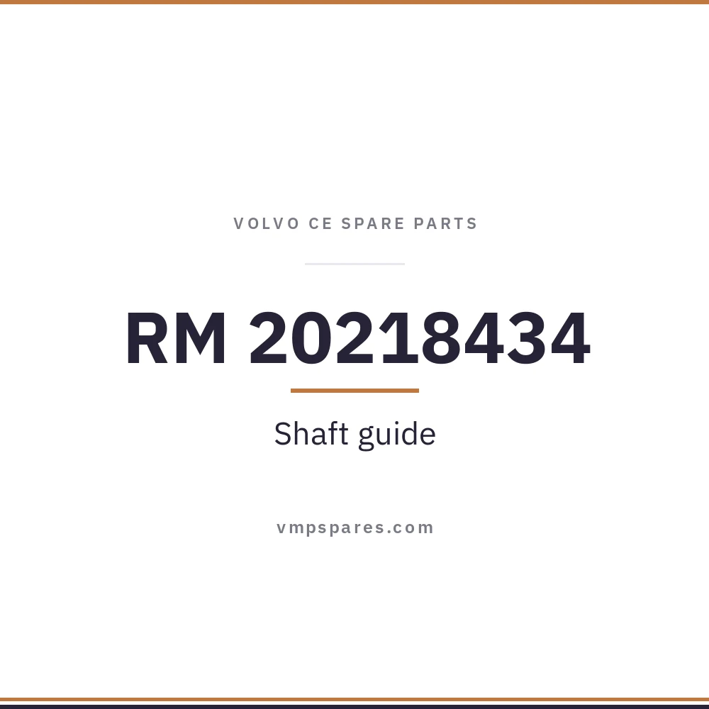 RM 20218434 – Shaft guide