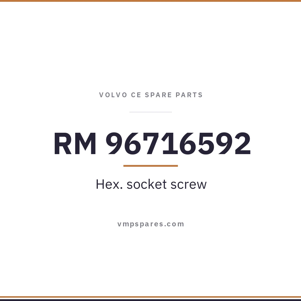RM 96716592 – Hex. socket screw