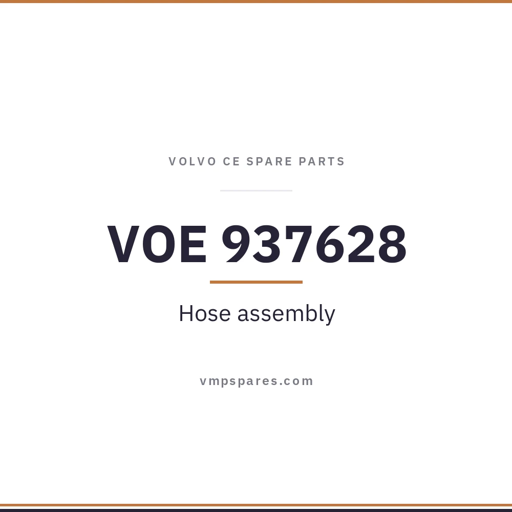 VOE 937628 – Hose assembly