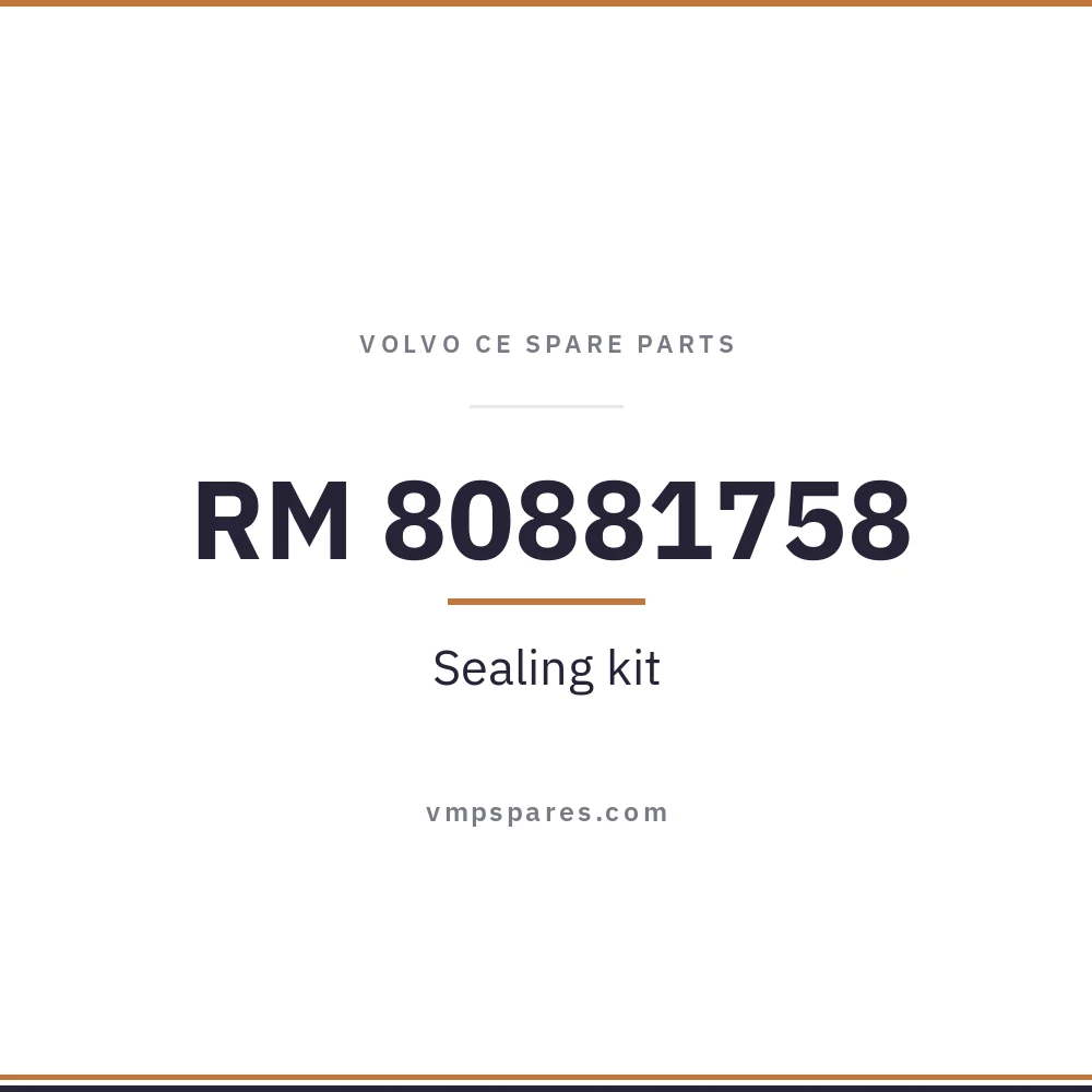 RM 80881758 – Sealing kit