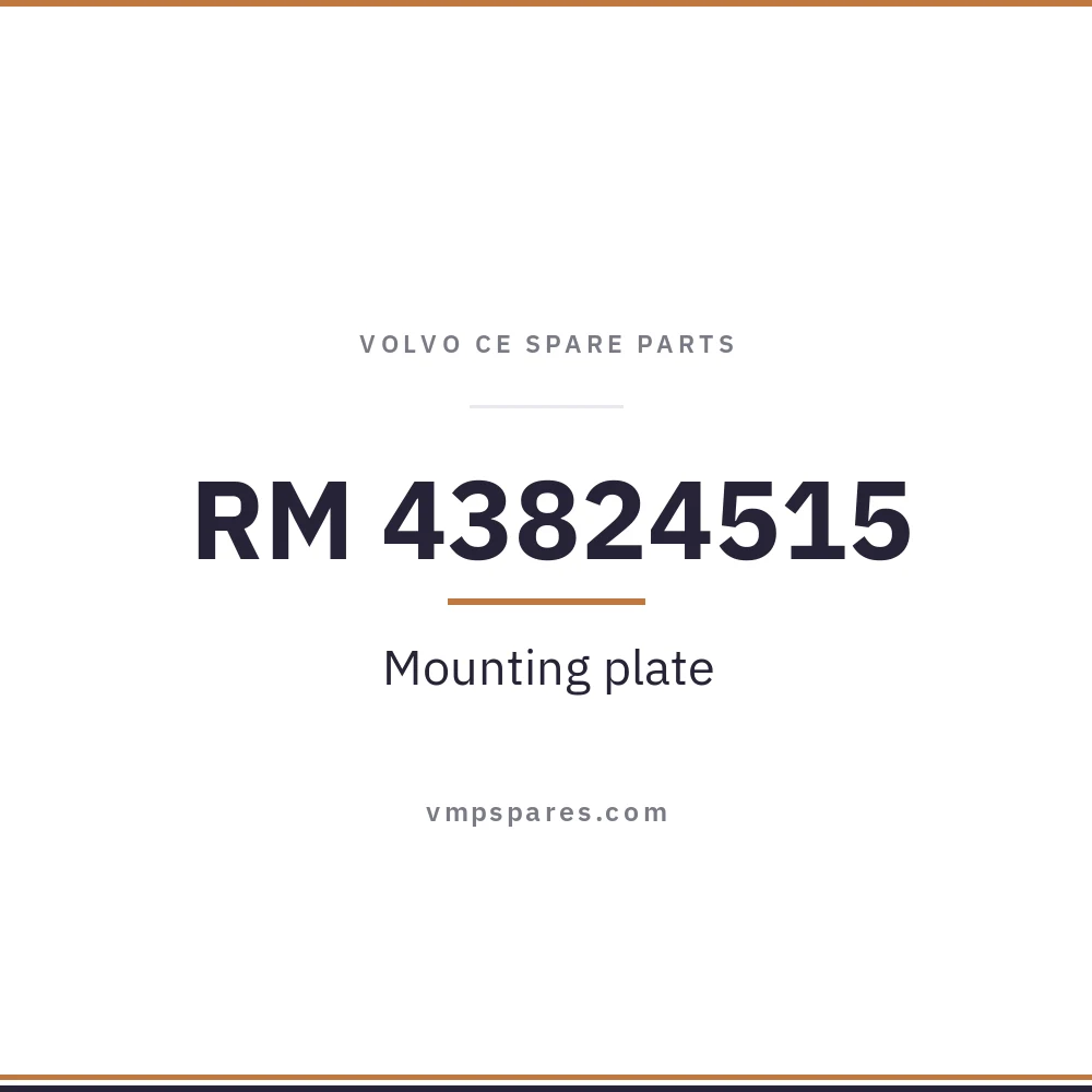 RM 43824515 – Mounting plate