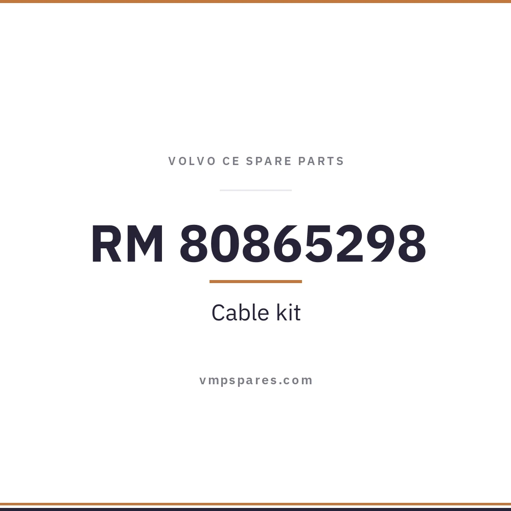RM 80865298 – Cable kit