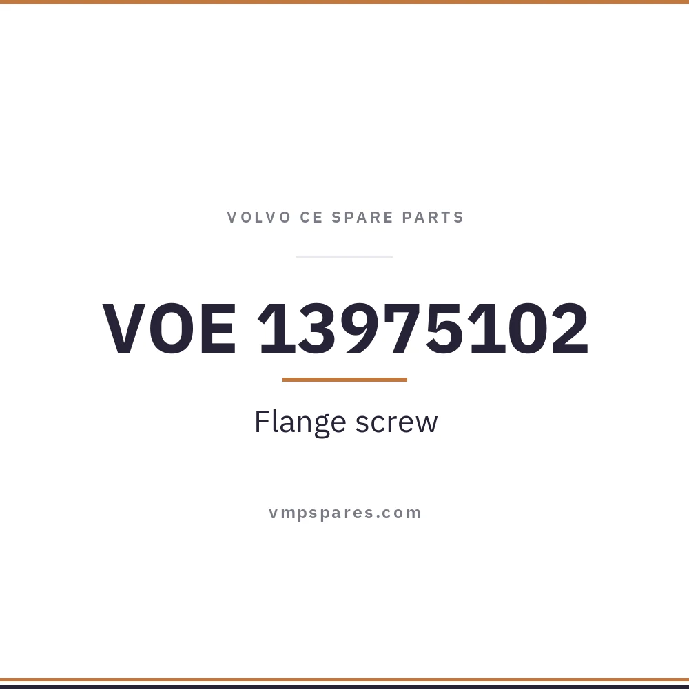 VOE 13975102 – Flange screw