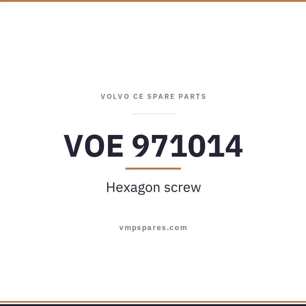 VOE 971014 – Hexagon screw