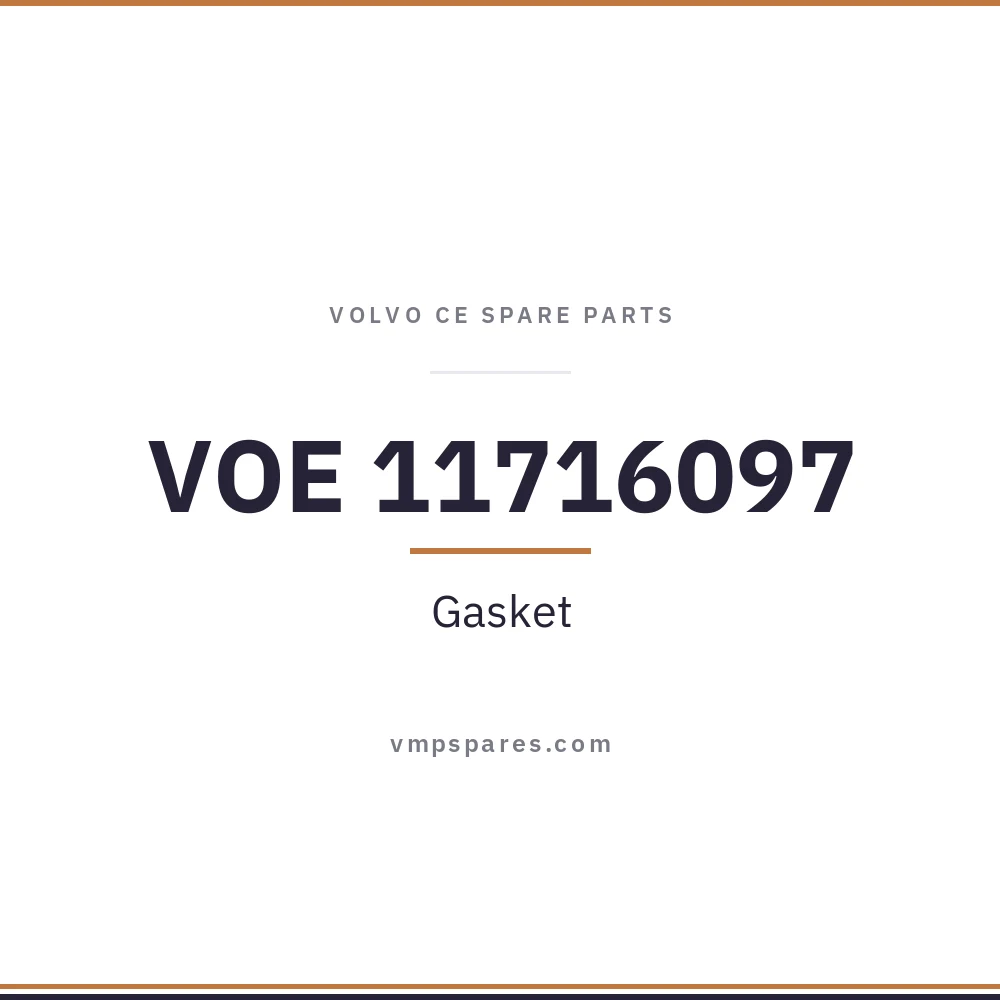 VOE 11716097 – Gasket