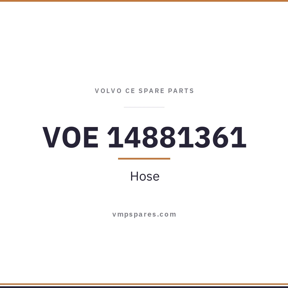 VOE 14881361 – Hose