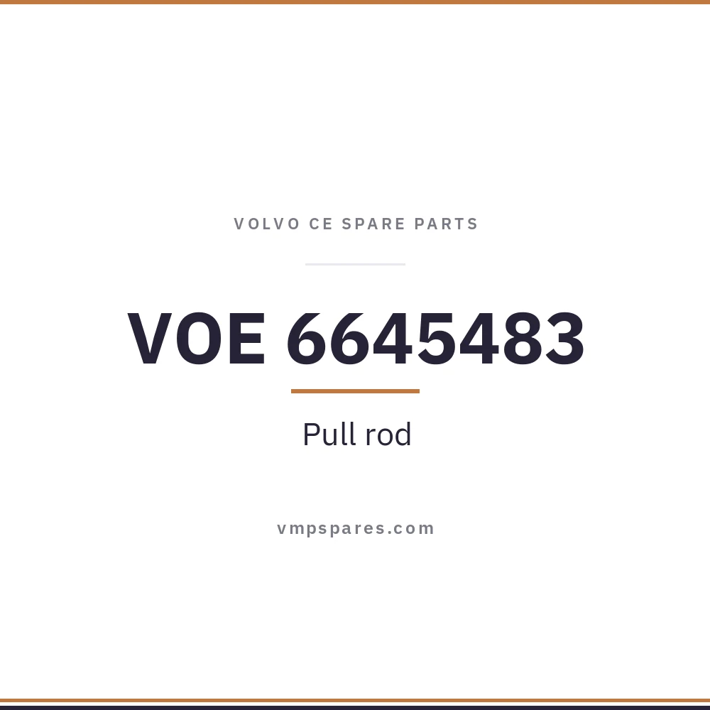 VOE 6645483 – Pull rod