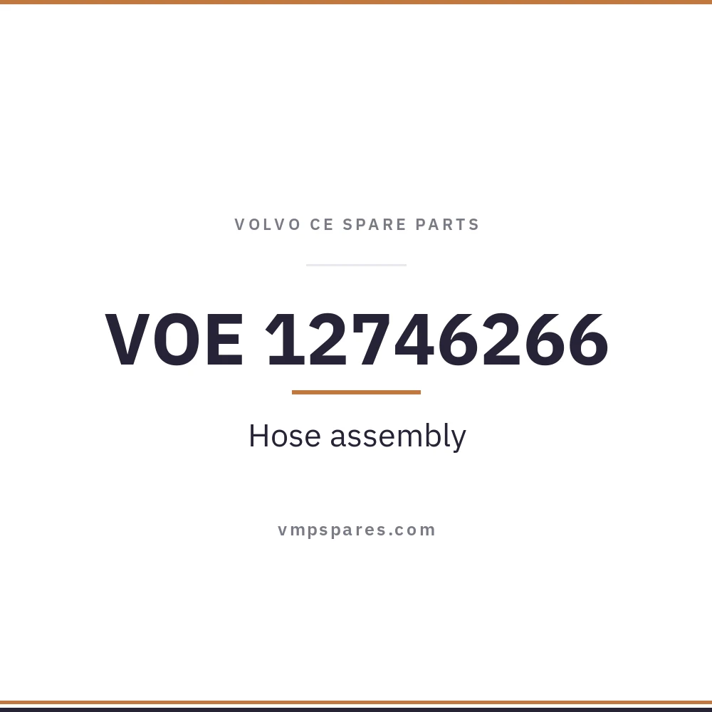 VOE 12746266 – Hose assembly