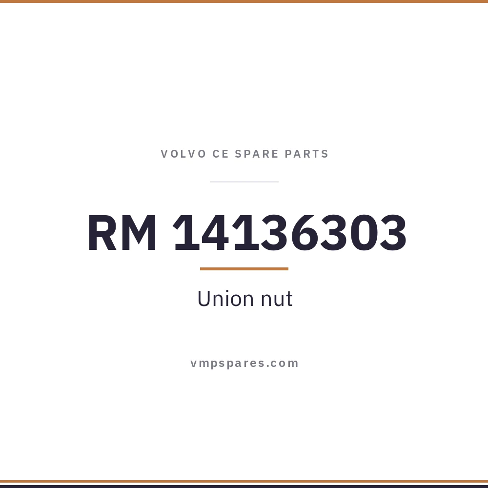 RM 14136303 – Union nut