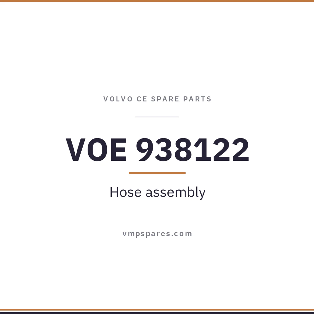 VOE 938122 – Hose assembly