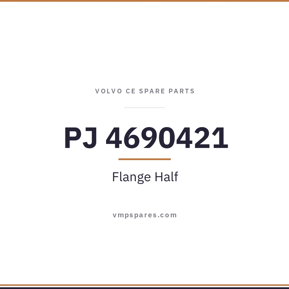 PJ 4690421 – Flange Half