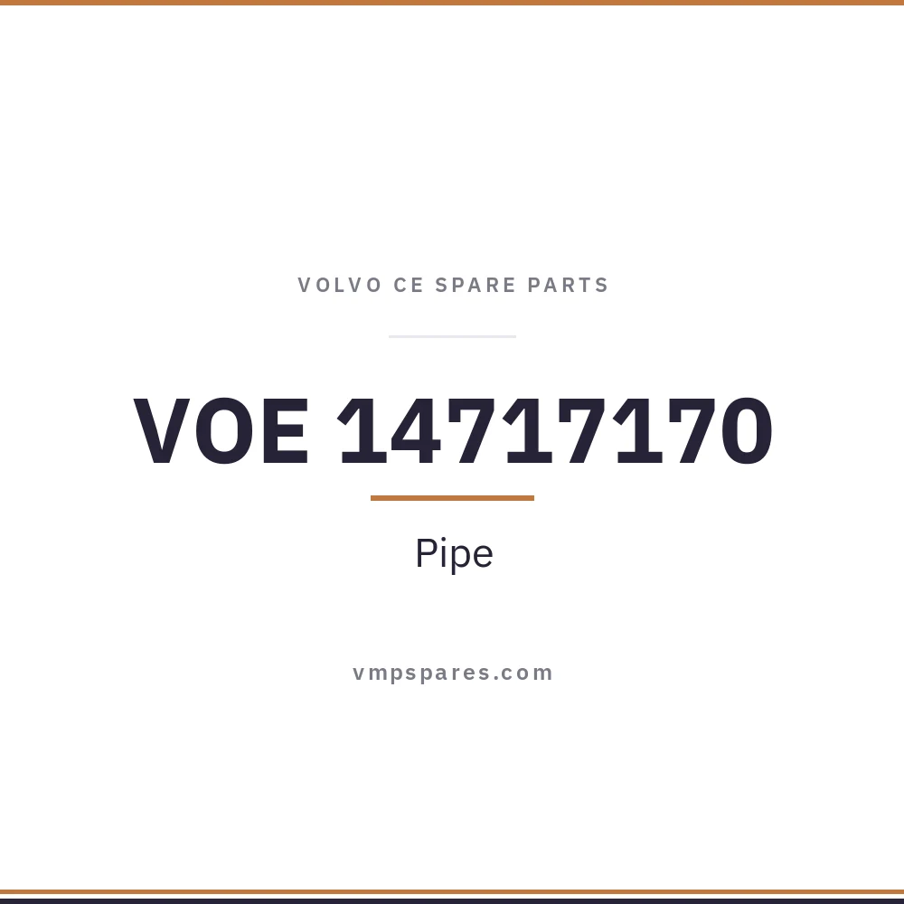 VOE 14717170 – Pipe