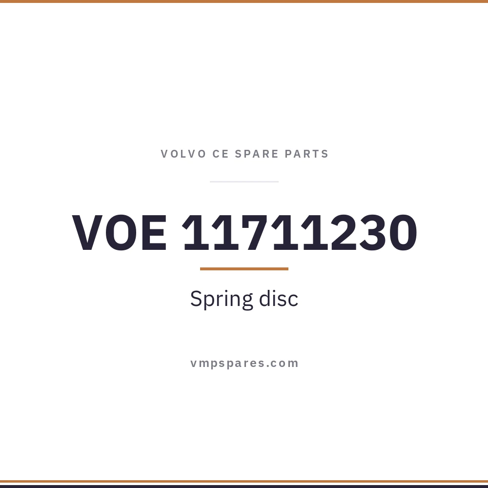 VOE 11711230 – Spring disc