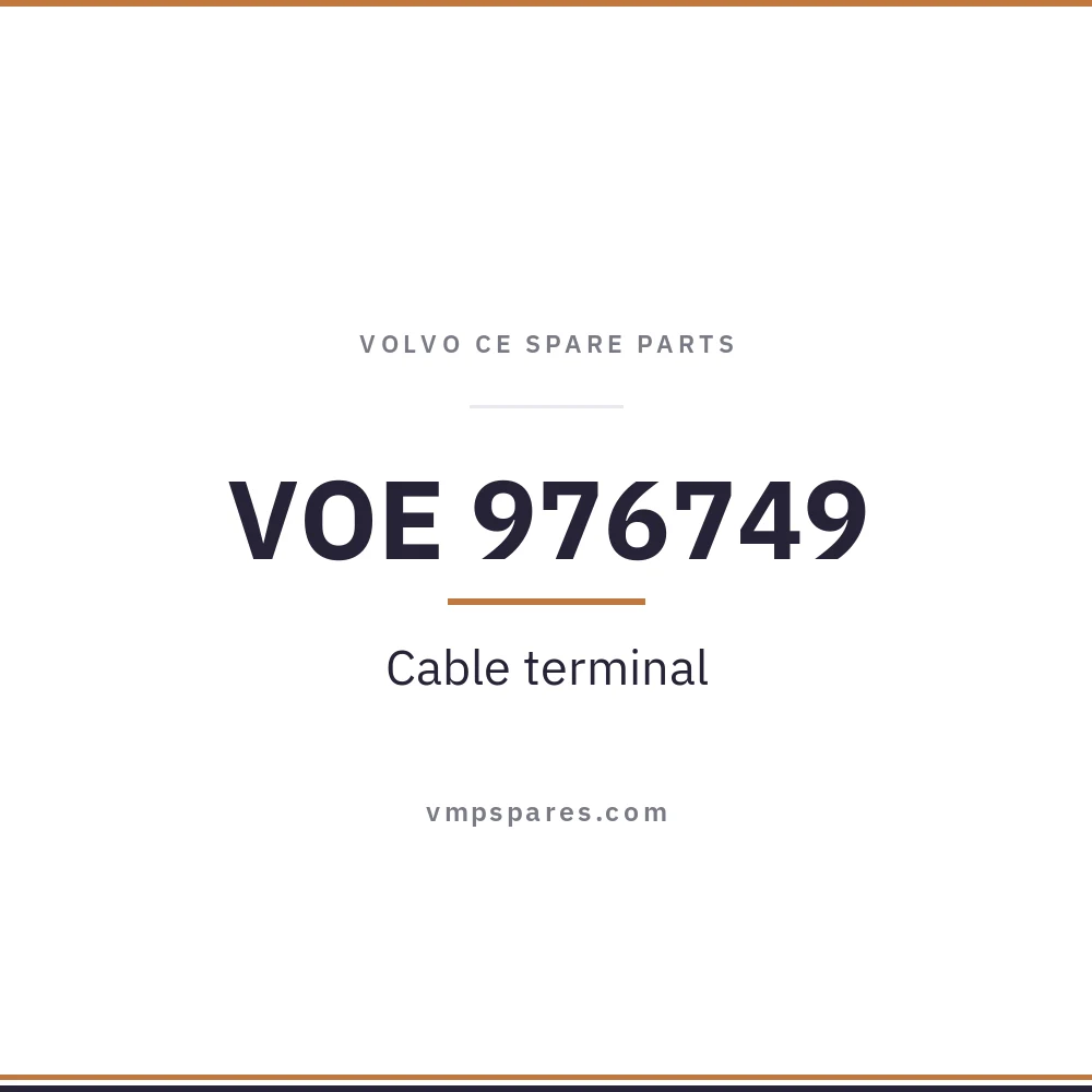 VOE 976749 – Cable terminal