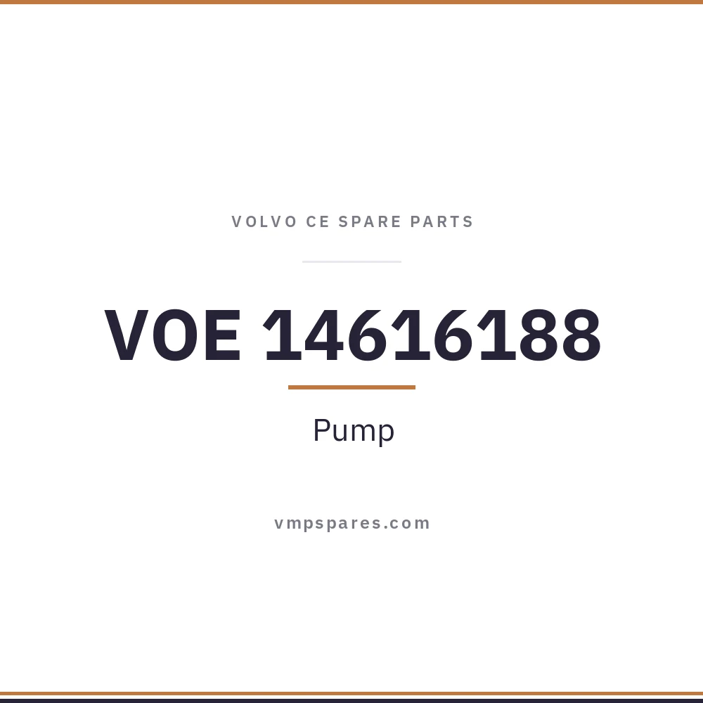 VOE 14616188 – Pump