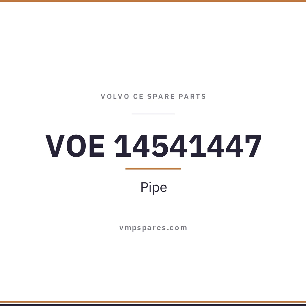 VOE 14541447 – Pipe
