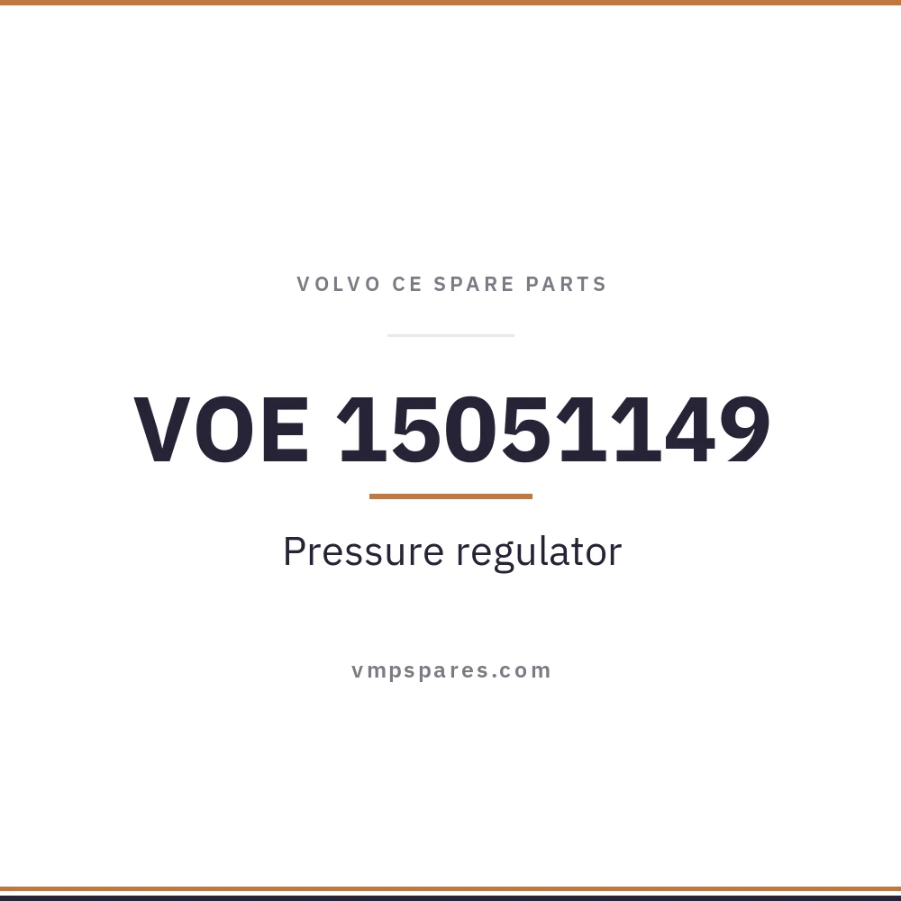 VOE 15051149 – Pressure regulator