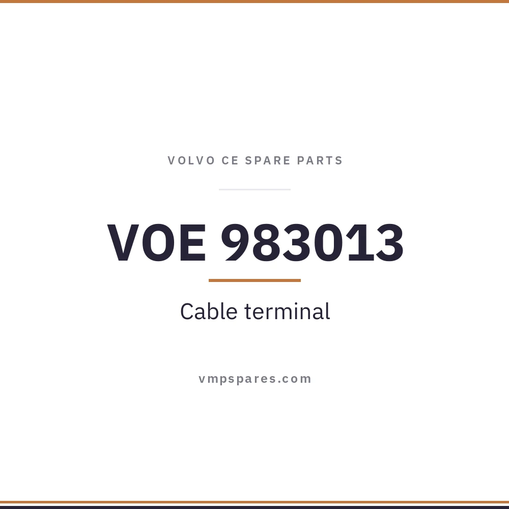 VOE 983013 – Cable terminal