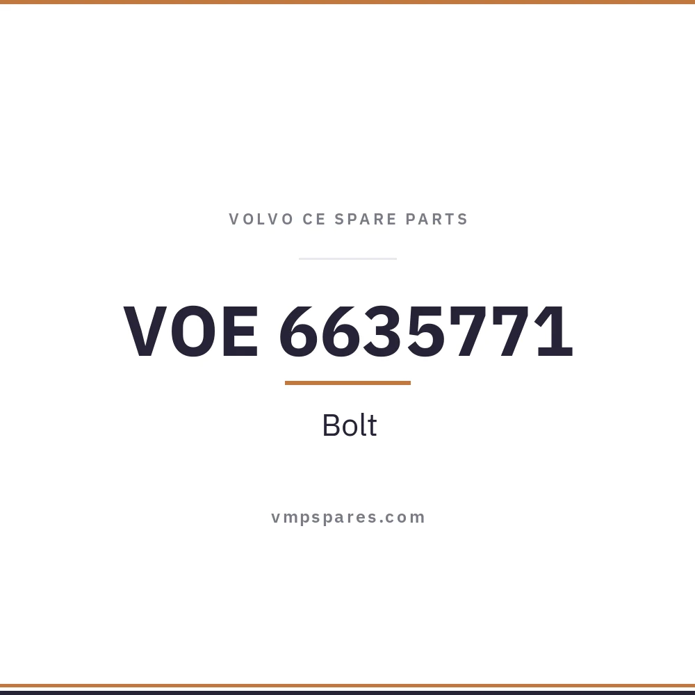 VOE 6635771 – Bolt
