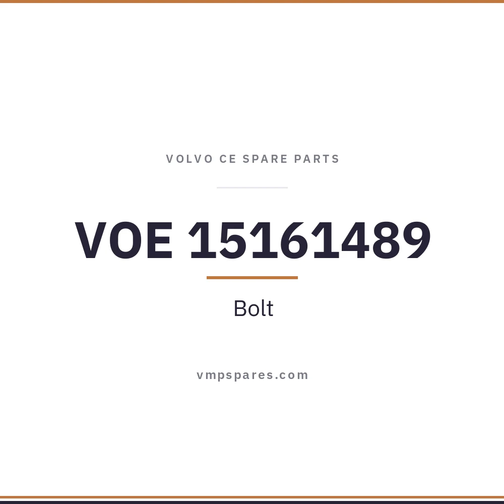 VOE 15161489 – Bolt