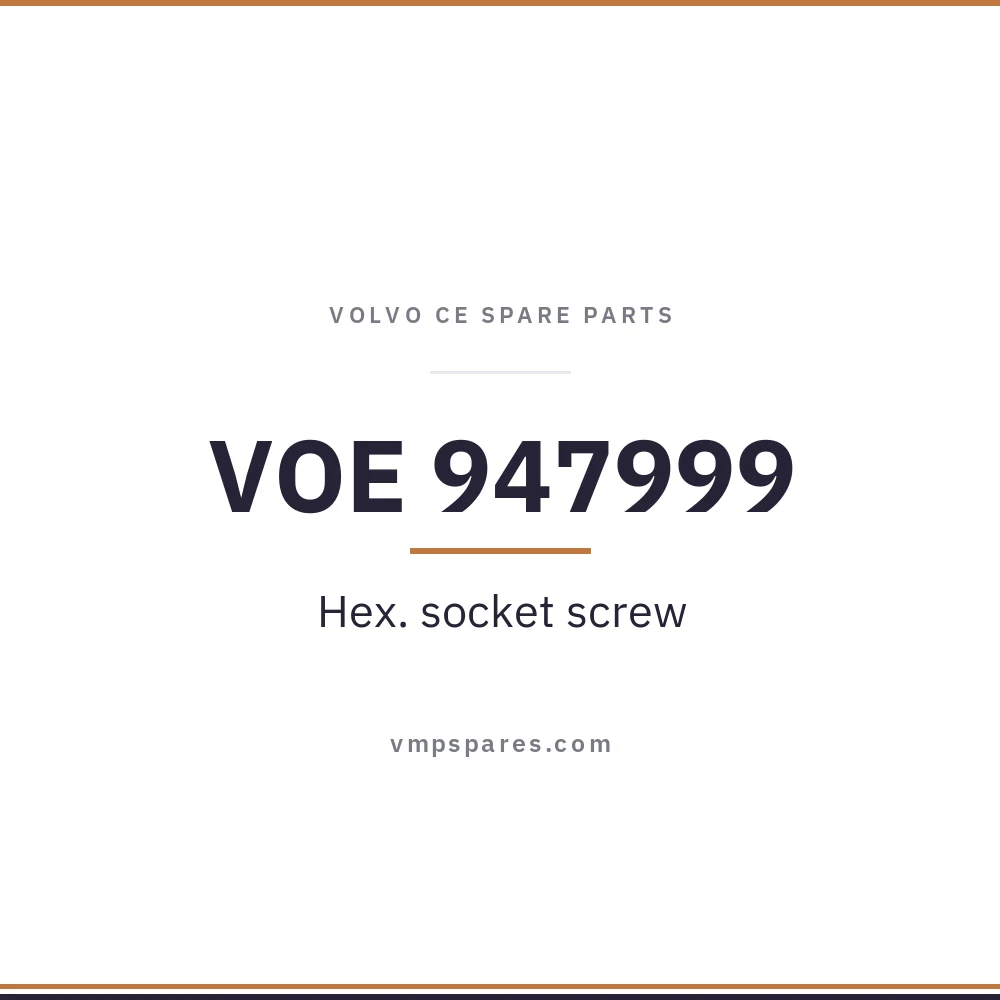 VOE 947999 – Hex. socket screw
