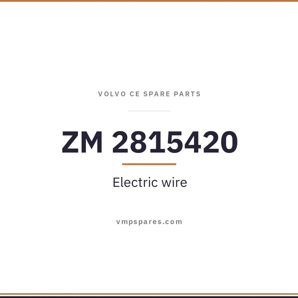 ZM 2815420 – Electric wire