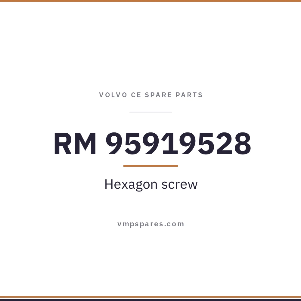 RM 95919528 – Hexagon screw
